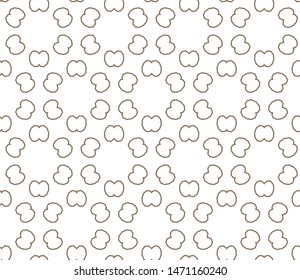 Geometric ornamental vector pattern. Seamless design texture.