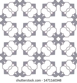 Geometric ornamental vector pattern. Seamless design texture.