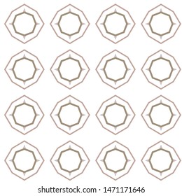 Geometric ornamental vector pattern. Seamless design texture.