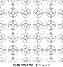 Geometric ornamental vector pattern. Seamless design texture.