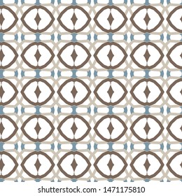 Geometric ornamental vector pattern. Seamless design texture.