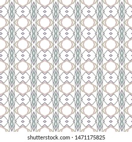 Geometric ornamental vector pattern. Seamless design texture.