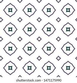 Geometric ornamental vector pattern. Seamless design texture.