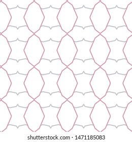 Geometric ornamental vector pattern. Seamless design texture.