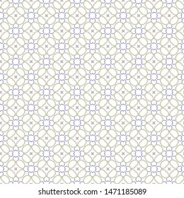 Geometric ornamental vector pattern. Seamless design texture.