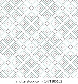 Geometric ornamental vector pattern. Seamless design texture.