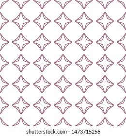 Geometric ornamental vector pattern. Seamless design texture.