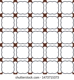 Geometric ornamental vector pattern. Seamless design texture.