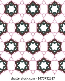 Geometric ornamental vector pattern. Seamless design texture.