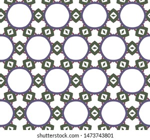 Geometric ornamental vector pattern. Seamless design texture.