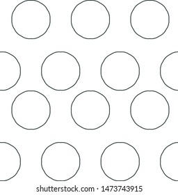 Geometric ornamental vector pattern. Seamless design texture.