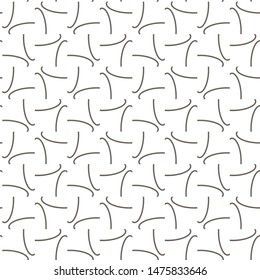 Geometric ornamental vector pattern. Seamless design texture.