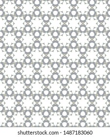 Geometric ornamental vector pattern. Seamless design texture.