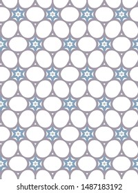 Geometric ornamental vector pattern. Seamless design texture.
