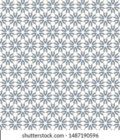 Geometric ornamental vector pattern. Seamless design texture.