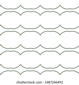 Geometric ornamental vector pattern. Seamless design texture.