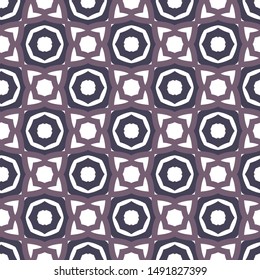 Geometric ornamental vector pattern. Seamless design texture.
