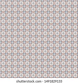 Geometric ornamental vector pattern. Seamless design texture.