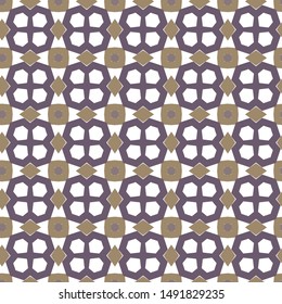 Geometric ornamental vector pattern. Seamless design texture.