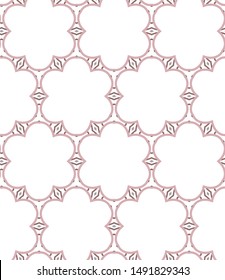 Geometric ornamental vector pattern. Seamless design texture.
