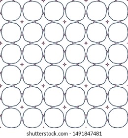 Geometric ornamental vector pattern. Seamless design texture.