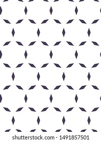 Geometric ornamental vector pattern. Seamless design texture.