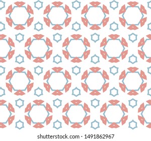 Geometric ornamental vector pattern. Seamless design texture.