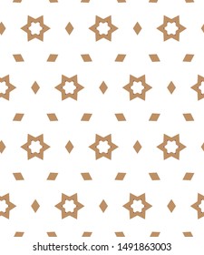 Geometric ornamental vector pattern. Seamless design texture.