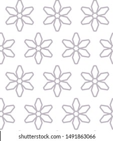 Geometric ornamental vector pattern. Seamless design texture.