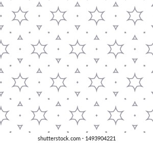 Geometric ornamental vector pattern. Seamless design texture.