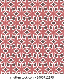 Geometric ornamental vector pattern. Seamless design texture.