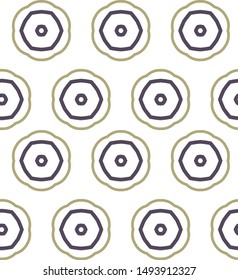 Geometric ornamental vector pattern. Seamless design texture.