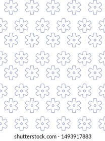 Geometric ornamental vector pattern. Seamless design texture.