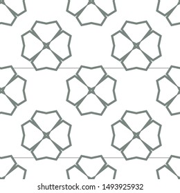 Geometric ornamental vector pattern. Seamless design texture.