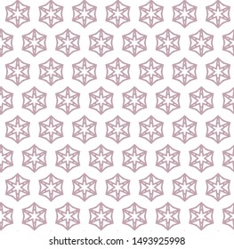 Geometric ornamental vector pattern. Seamless design texture.