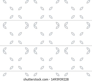 Geometric ornamental vector pattern. Seamless design texture.