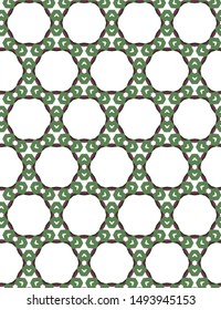 Geometric ornamental vector pattern. Seamless design texture.