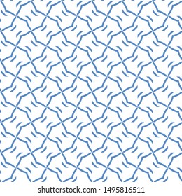 Geometric ornamental vector pattern. Seamless design texture.