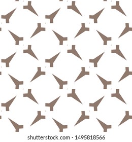 Geometric ornamental vector pattern. Seamless design texture.