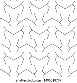 Geometric ornamental vector pattern. Seamless design texture.