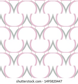 Geometric ornamental vector pattern. Seamless design texture.