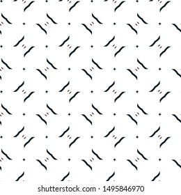 Geometric ornamental vector pattern. Seamless design texture.