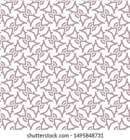Geometric ornamental vector pattern. Seamless design texture.