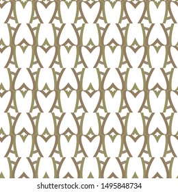 Geometric ornamental vector pattern. Seamless design texture.