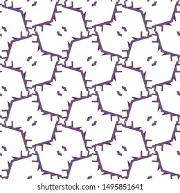 Geometric ornamental vector pattern. Seamless design texture.