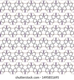Geometric ornamental vector pattern. Seamless design texture.