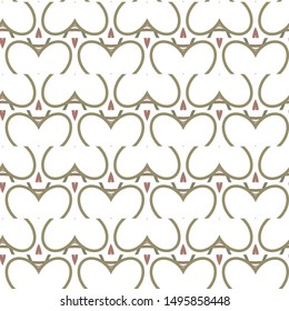 Geometric ornamental vector pattern. Seamless design texture.