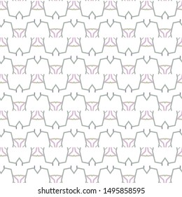 Geometric ornamental vector pattern. Seamless design texture.