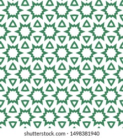 Geometric ornamental vector pattern. Seamless design texture.