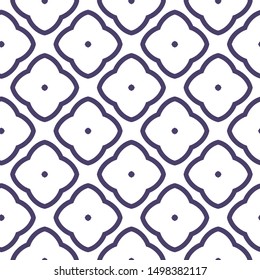 Geometric ornamental vector pattern. Seamless design texture.